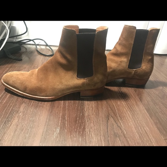 Saint Laurent Tan Chelsea Hedi Boot 39 - Picture 1 of 5